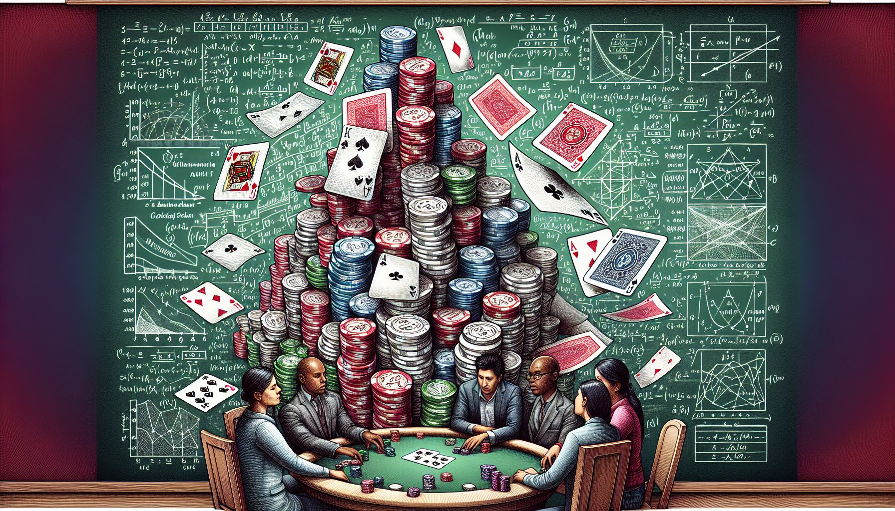 Stacking the Odds: Mathematical Approaches to Poker